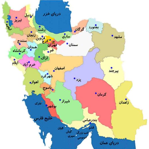 ostanhaye iran